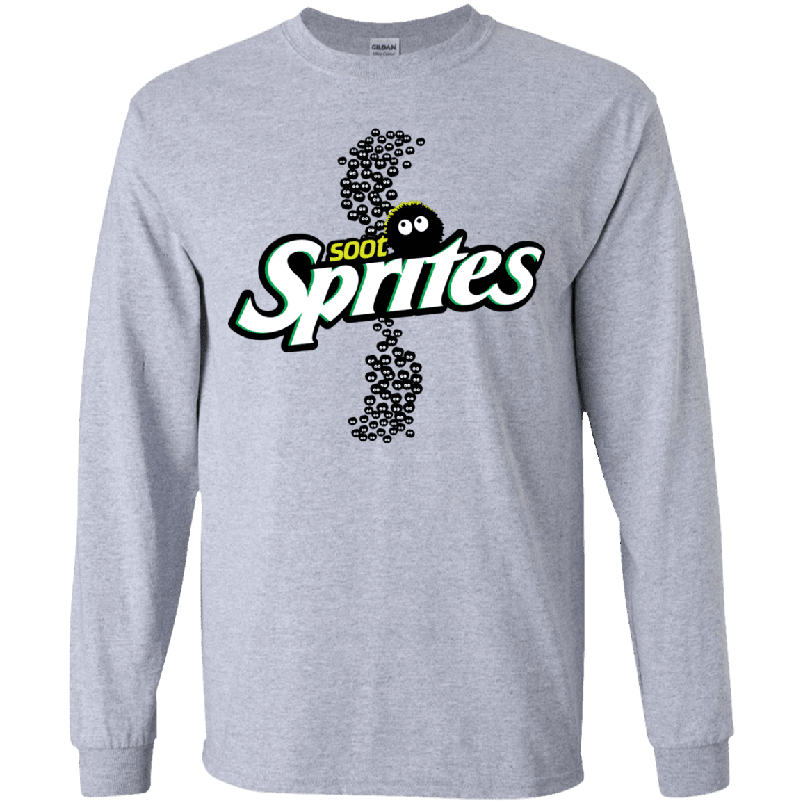 T-Shirts Sport Grey / YS Soot Sprites Youth Long Sleeve T-Shirt