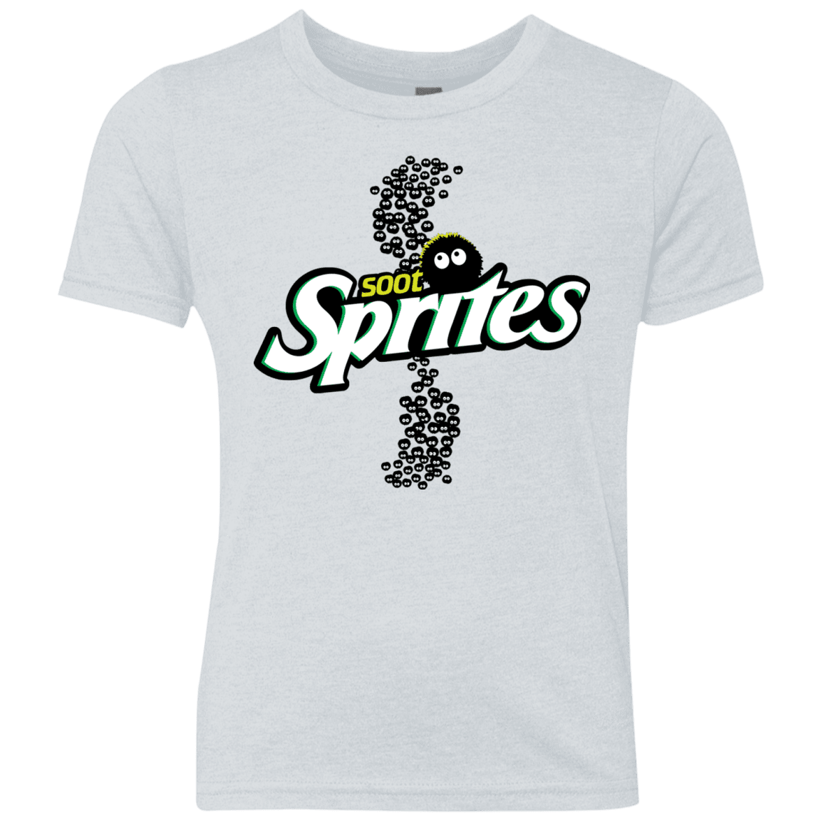 T-Shirts Heather White / YXS Soot Sprites Youth Triblend T-Shirt