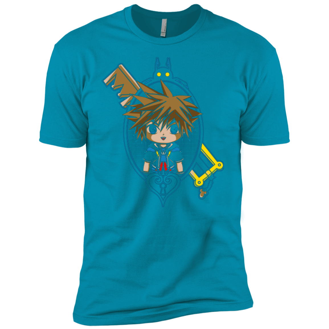 T-Shirts Turquoise / YXS Sora Portrait Boys Premium T-Shirt