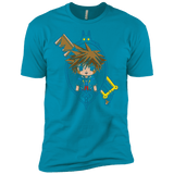 T-Shirts Turquoise / YXS Sora Portrait Boys Premium T-Shirt