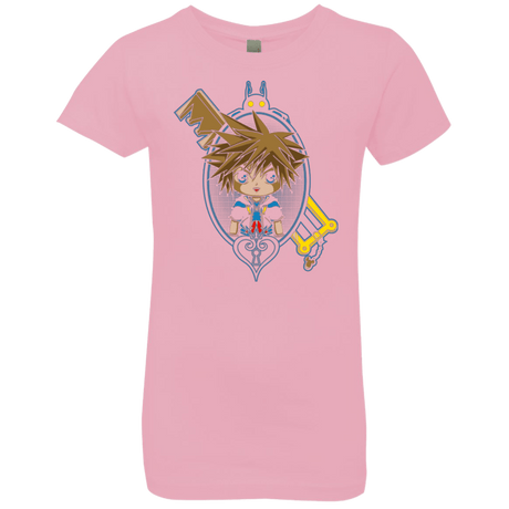 T-Shirts Light Pink / YXS Sora Portrait Girls Premium T-Shirt