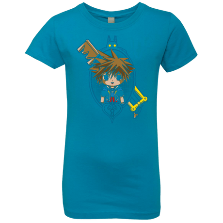 T-Shirts Turquoise / YXS Sora Portrait Girls Premium T-Shirt