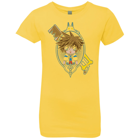 T-Shirts Vibrant Yellow / YXS Sora Portrait Girls Premium T-Shirt