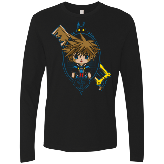 T-Shirts Black / Small Sora Portrait Men's Premium Long Sleeve