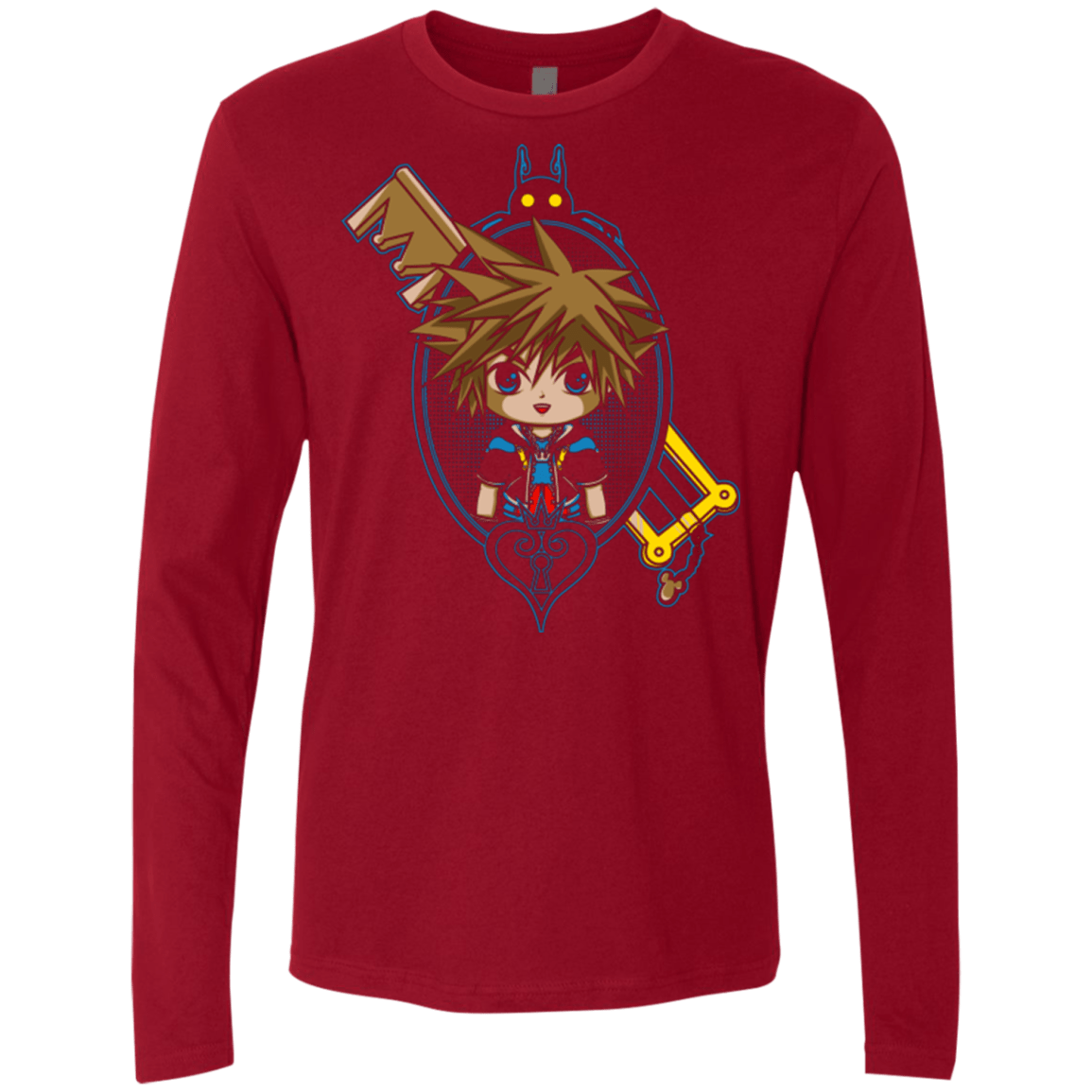 T-Shirts Cardinal / Small Sora Portrait Men's Premium Long Sleeve