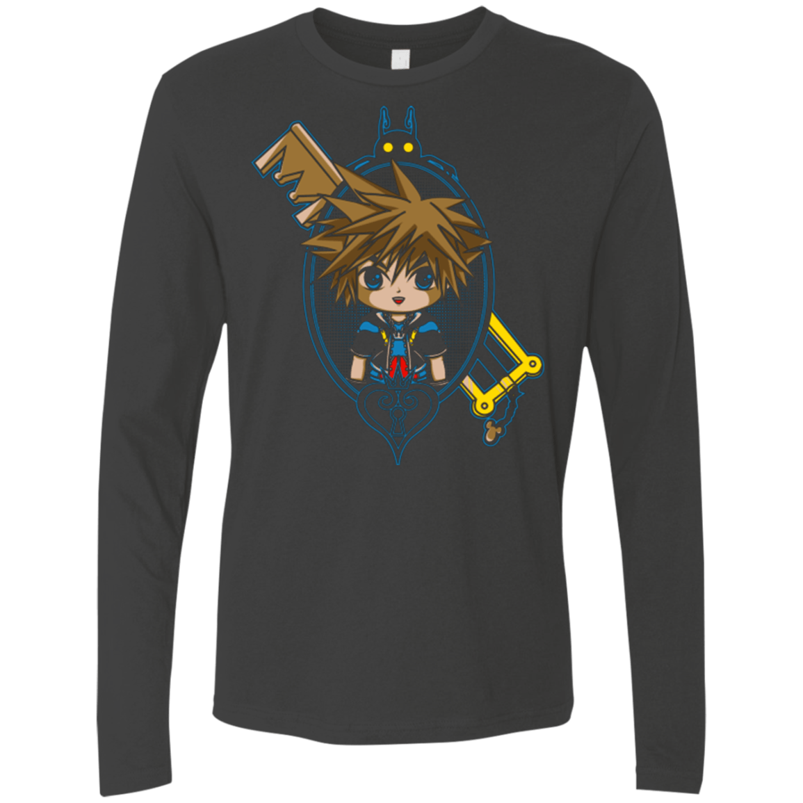 T-Shirts Heavy Metal / Small Sora Portrait Men's Premium Long Sleeve