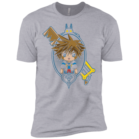 T-Shirts Heather Grey / X-Small Sora Portrait Men's Premium T-Shirt