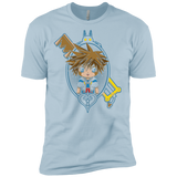 T-Shirts Light Blue / X-Small Sora Portrait Men's Premium T-Shirt