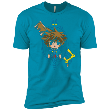 T-Shirts Turquoise / X-Small Sora Portrait Men's Premium T-Shirt