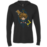 Sora Portrait Triblend Long Sleeve Hoodie Tee