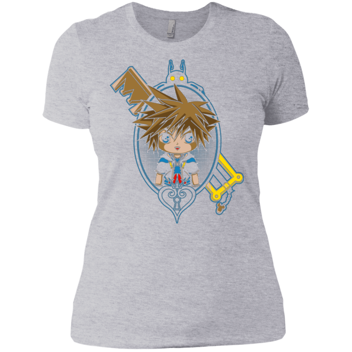 T-Shirts Heather Grey / X-Small Sora Portrait Women's Premium T-Shirt