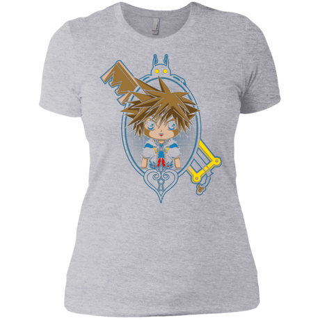 T-Shirts Heather Grey / X-Small Sora Portrait Women's Premium T-Shirt