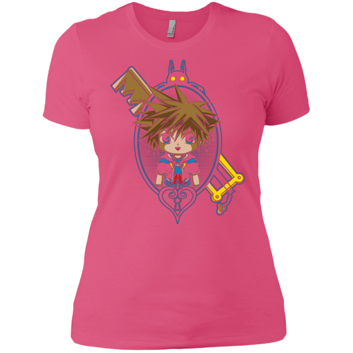 T-Shirts Hot Pink / X-Small Sora Portrait Women's Premium T-Shirt