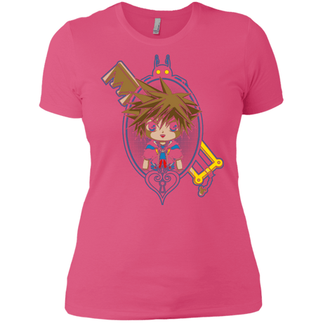 T-Shirts Hot Pink / X-Small Sora Portrait Women's Premium T-Shirt