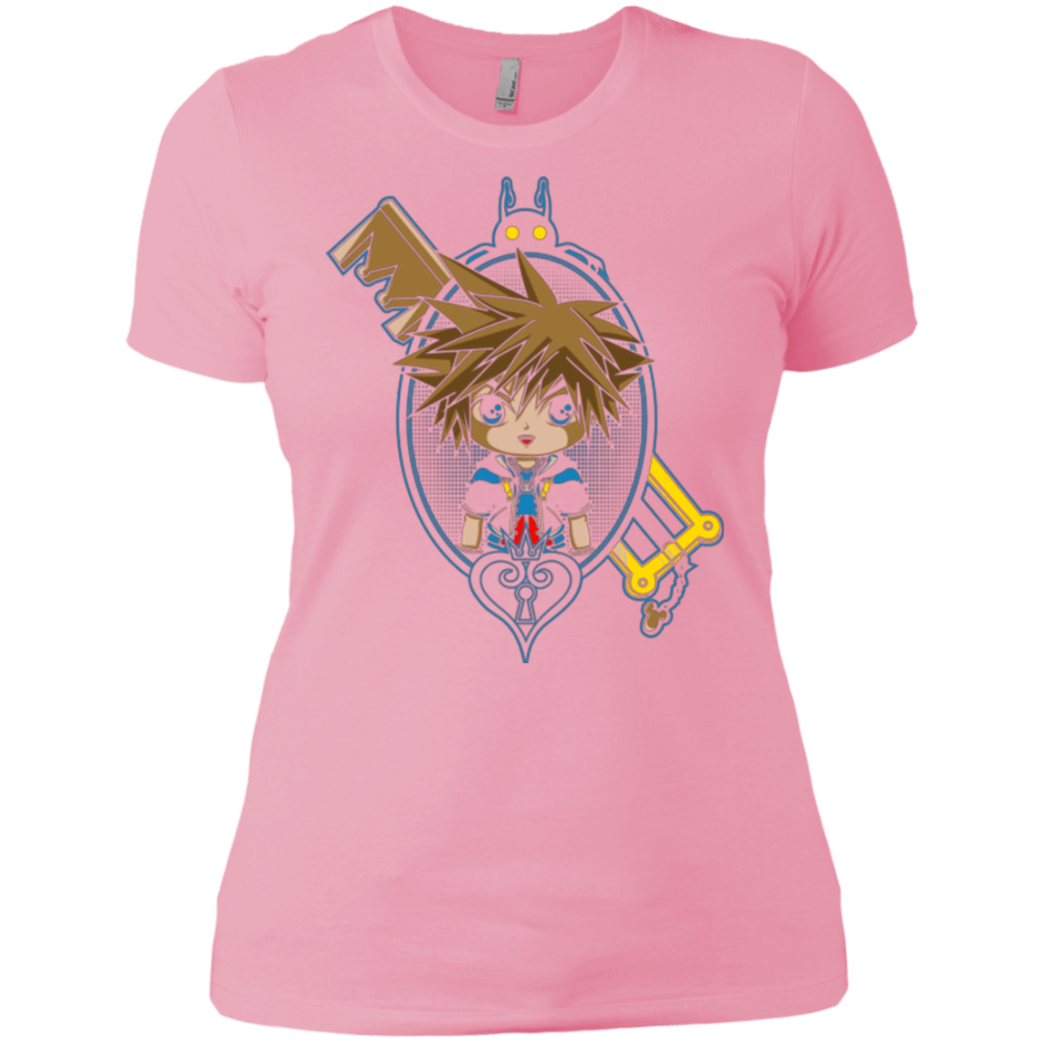 T-Shirts Light Pink / X-Small Sora Portrait Women's Premium T-Shirt