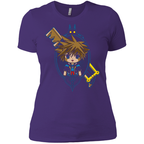 T-Shirts Purple / X-Small Sora Portrait Women's Premium T-Shirt