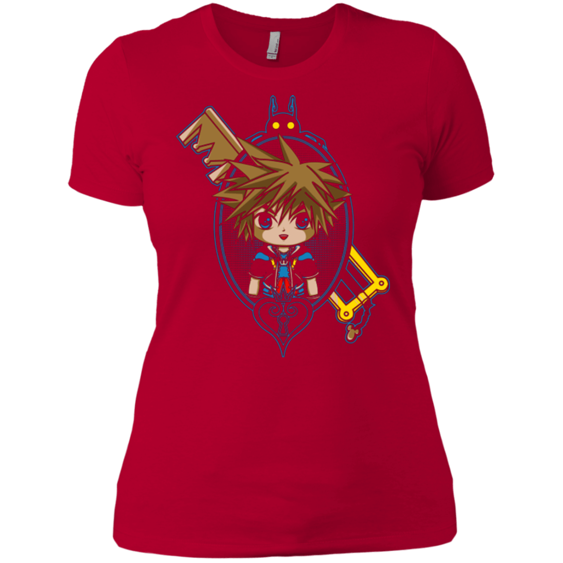T-Shirts Red / X-Small Sora Portrait Women's Premium T-Shirt