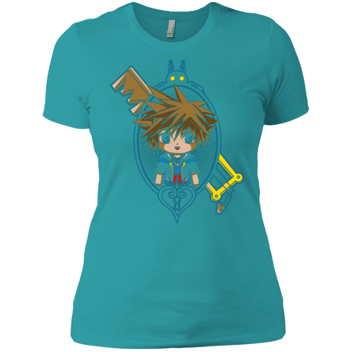 T-Shirts Tahiti Blue / X-Small Sora Portrait Women's Premium T-Shirt