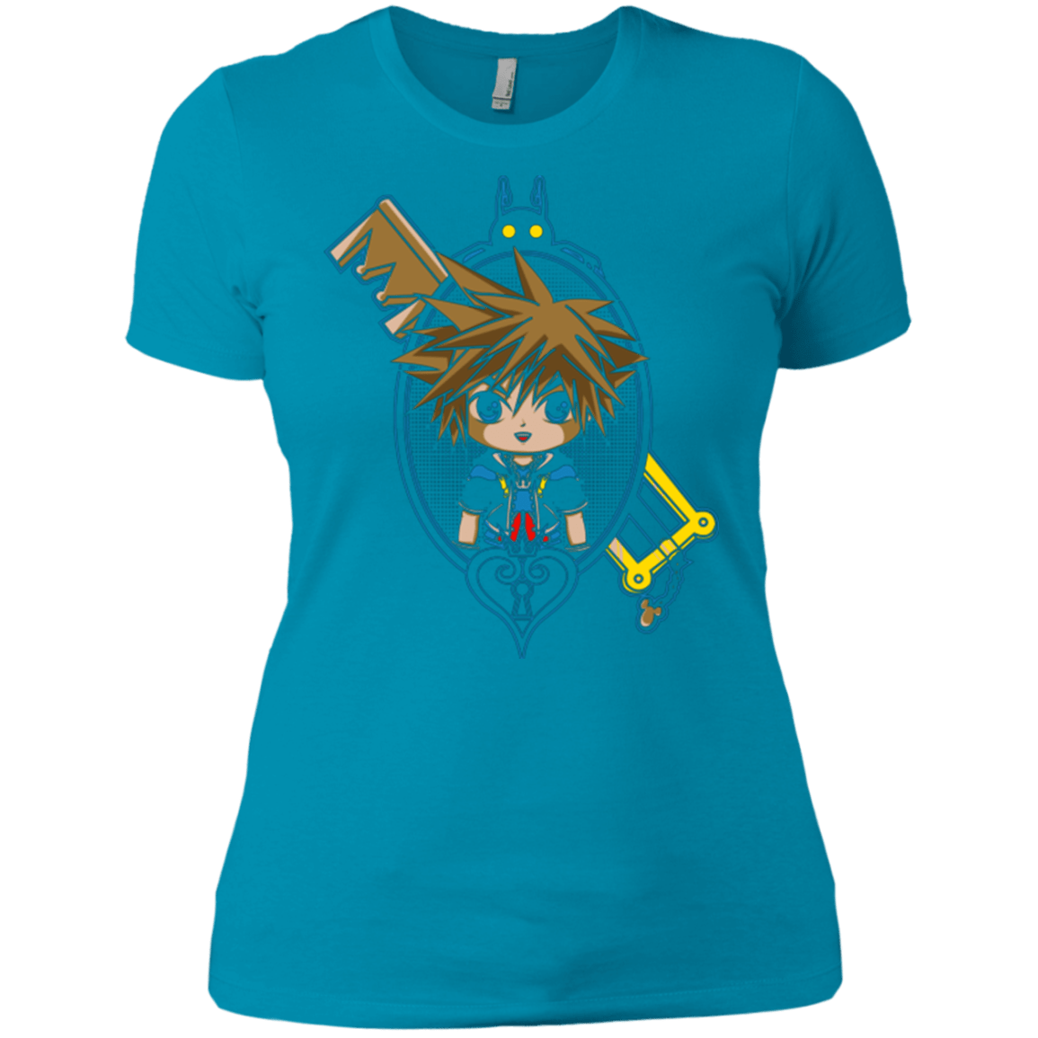 T-Shirts Turquoise / X-Small Sora Portrait Women's Premium T-Shirt