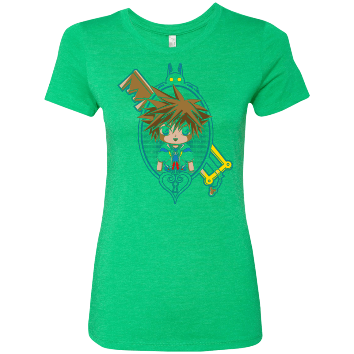 T-Shirts Envy / Small Sora Portrait Women's Triblend T-Shirt