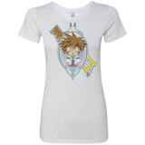 T-Shirts Heather White / Small Sora Portrait Women's Triblend T-Shirt