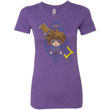 T-Shirts Purple Rush / Small Sora Portrait Women's Triblend T-Shirt