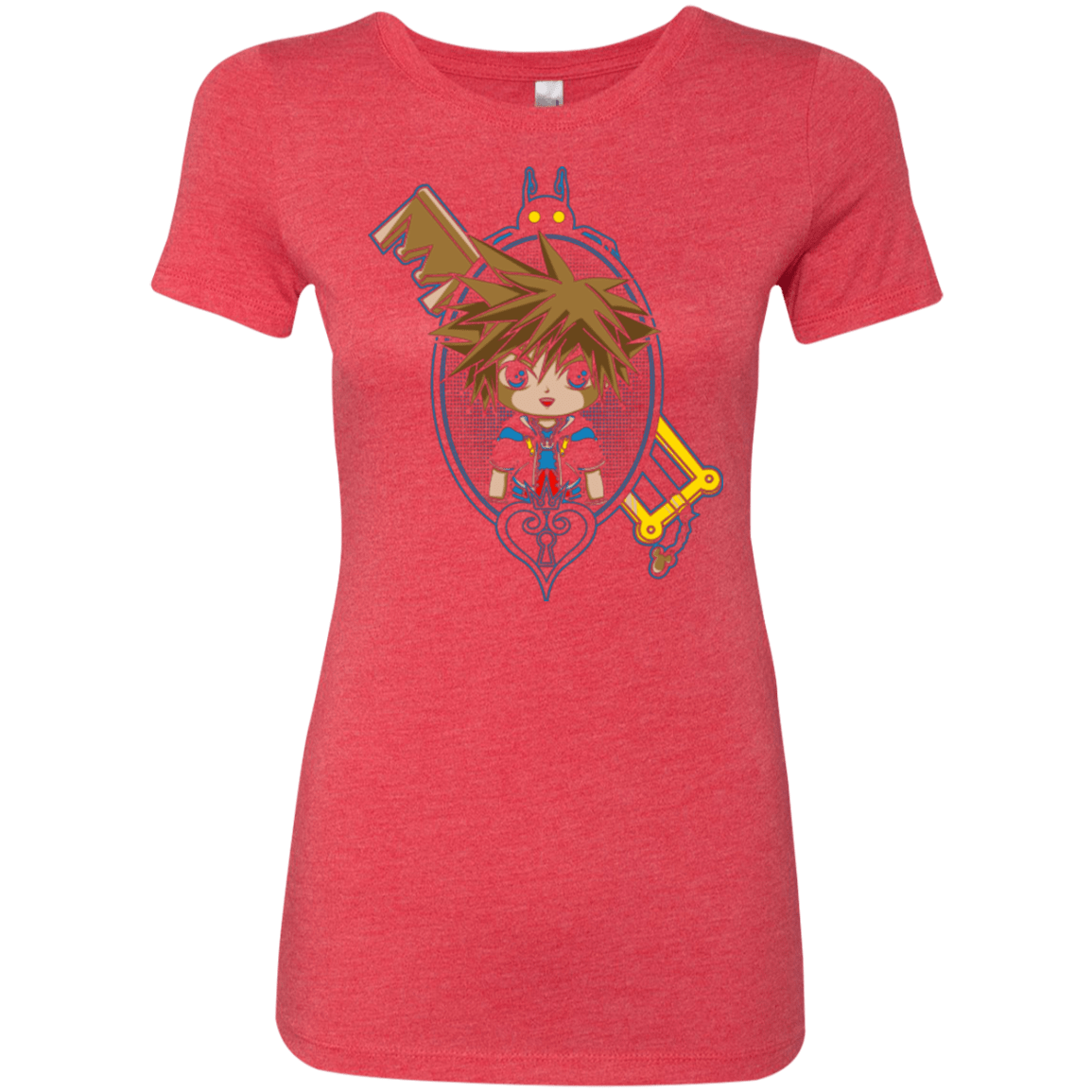 T-Shirts Vintage Red / Small Sora Portrait Women's Triblend T-Shirt