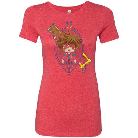 T-Shirts Vintage Red / Small Sora Portrait Women's Triblend T-Shirt