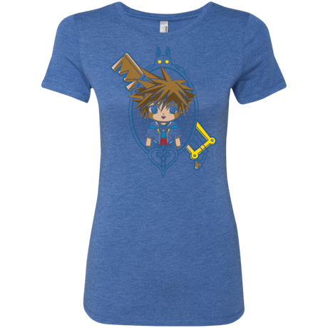 T-Shirts Vintage Royal / Small Sora Portrait Women's Triblend T-Shirt