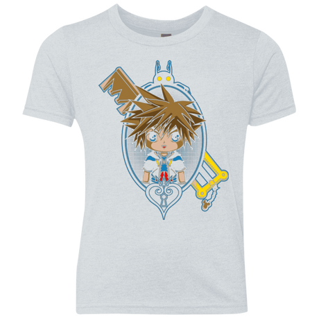 T-Shirts Heather White / YXS Sora Portrait Youth Triblend T-Shirt