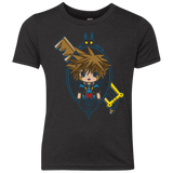 T-Shirts Vintage Black / YXS Sora Portrait Youth Triblend T-Shirt