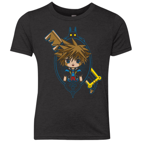 T-Shirts Vintage Black / YXS Sora Portrait Youth Triblend T-Shirt