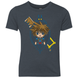 T-Shirts Vintage Navy / YXS Sora Portrait Youth Triblend T-Shirt