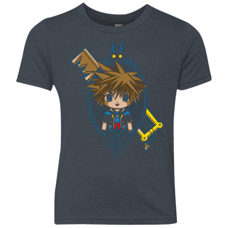 T-Shirts Vintage Navy / YXS Sora Portrait Youth Triblend T-Shirt