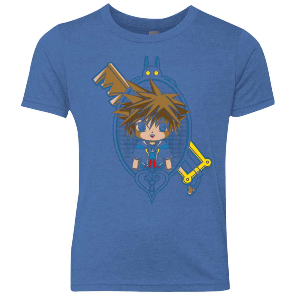 T-Shirts Vintage Royal / YXS Sora Portrait Youth Triblend T-Shirt