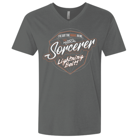 T-Shirts Heavy Metal / X-Small Sorcerer Men's Premium V-Neck