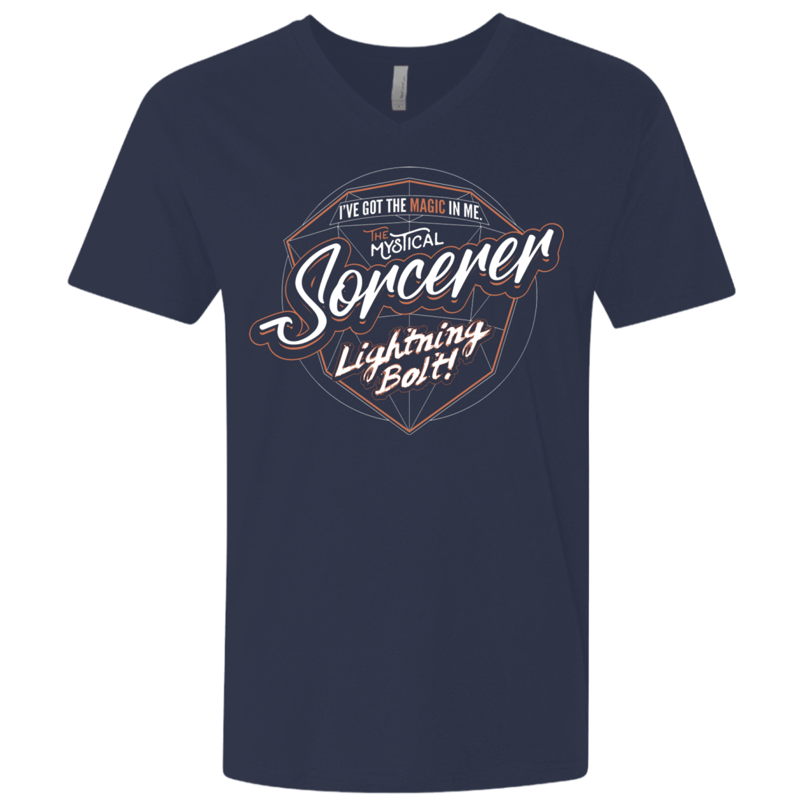 T-Shirts Midnight Navy / X-Small Sorcerer Men's Premium V-Neck