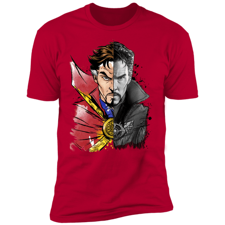 T-Shirts Red / S Sorcerer Supreme Men's Premium T-Shirt