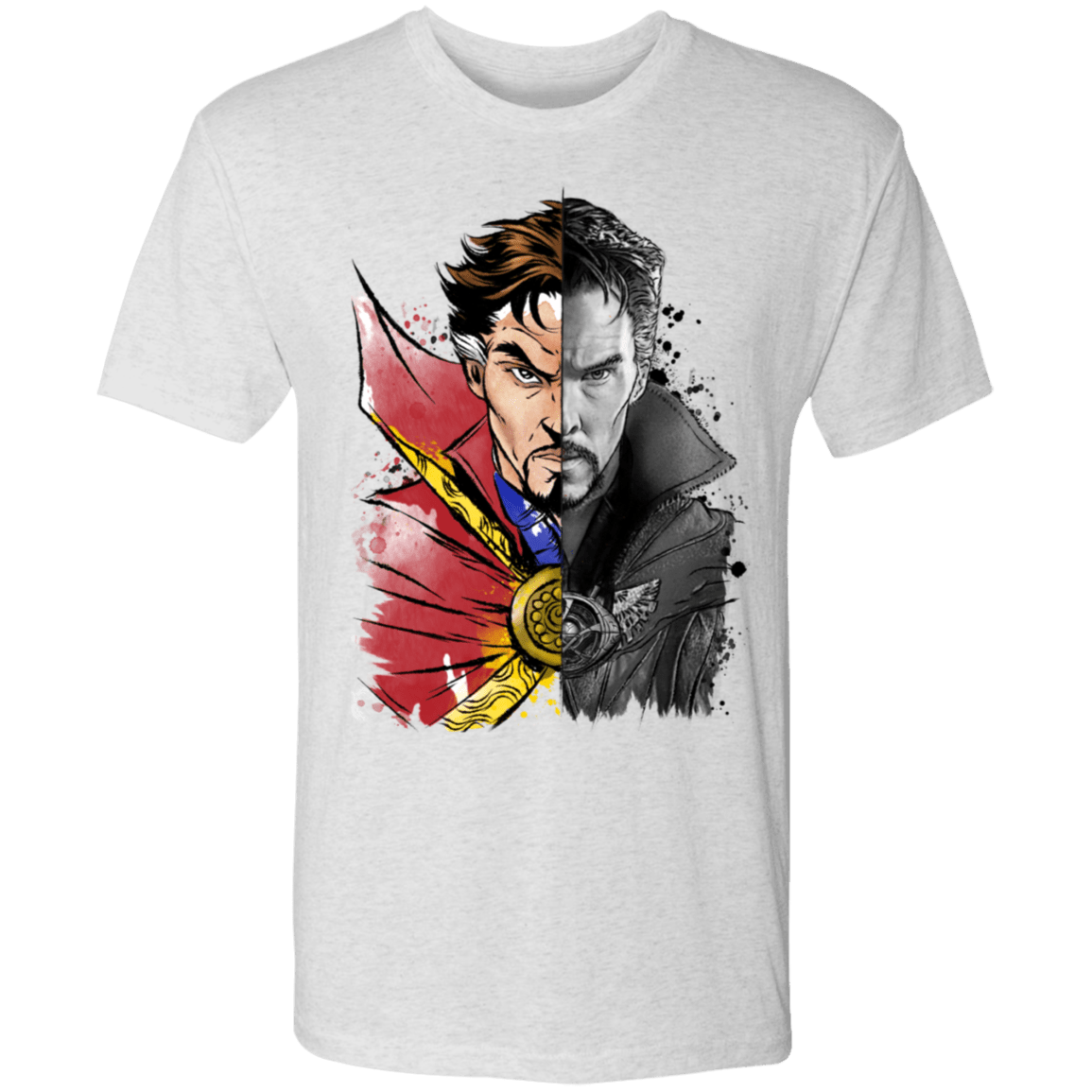 T-Shirts Heather White / S Sorcerer Supreme Men's Triblend T-Shirt