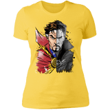 T-Shirts Vibrant Yellow / S Sorcerer Supreme Women's Premium T-Shirt