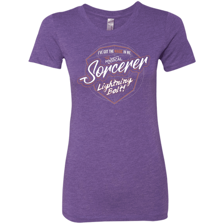 T-Shirts Purple Rush / S Sorcerer Women's Triblend T-Shirt