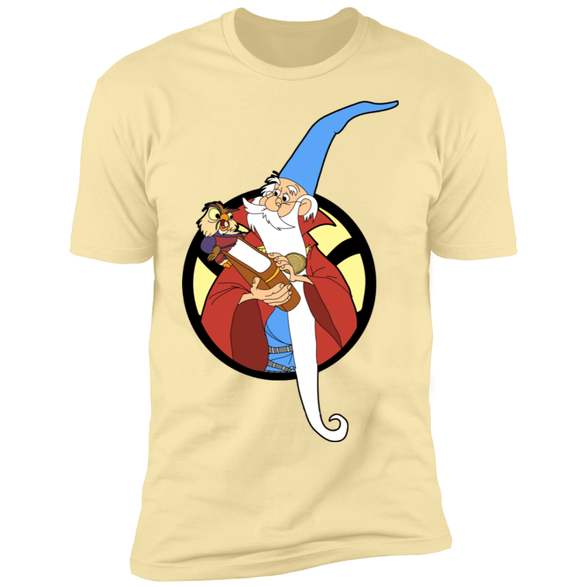 T-Shirts Banana Cream / S Sorceror Supreme Men's Premium T-Shirt