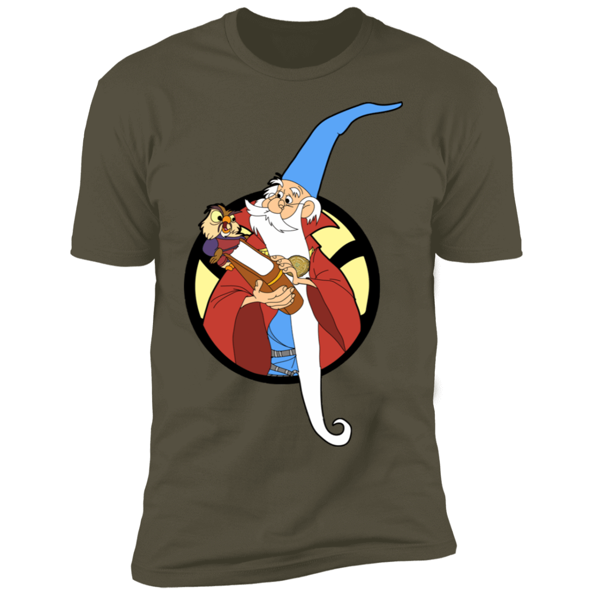 T-Shirts Military Green / S Sorceror Supreme Men's Premium T-Shirt