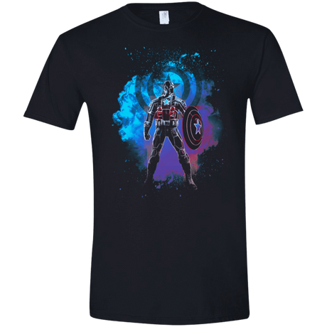 T-Shirts Black / X-Small Soul of America Men's Semi-Fitted Softstyle