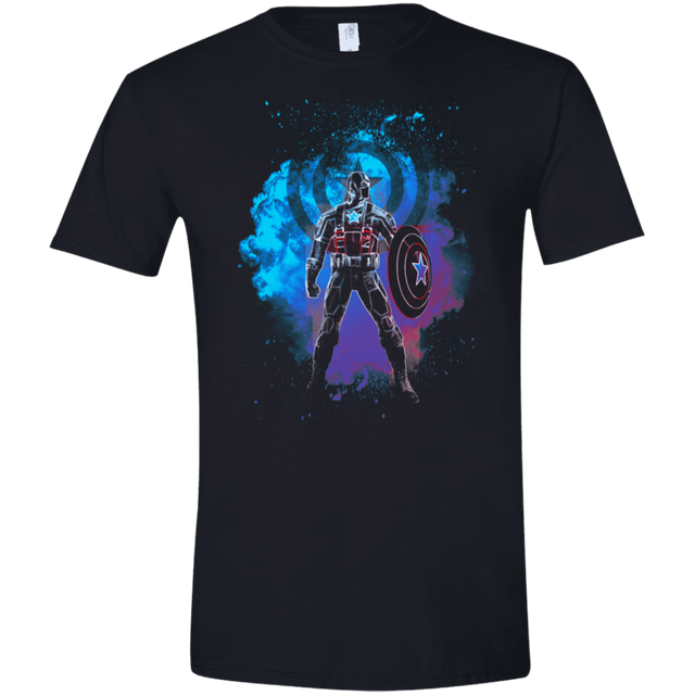 T-Shirts Black / X-Small Soul of America Men's Semi-Fitted Softstyle