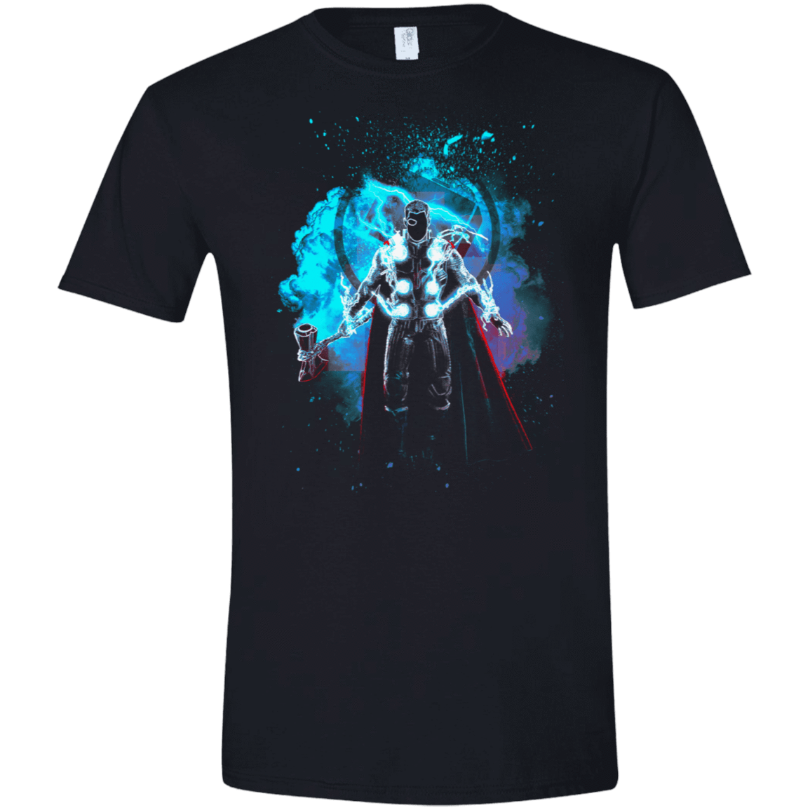 T-Shirts Black / X-Small Soul of Asgard Men's Semi-Fitted Softstyle