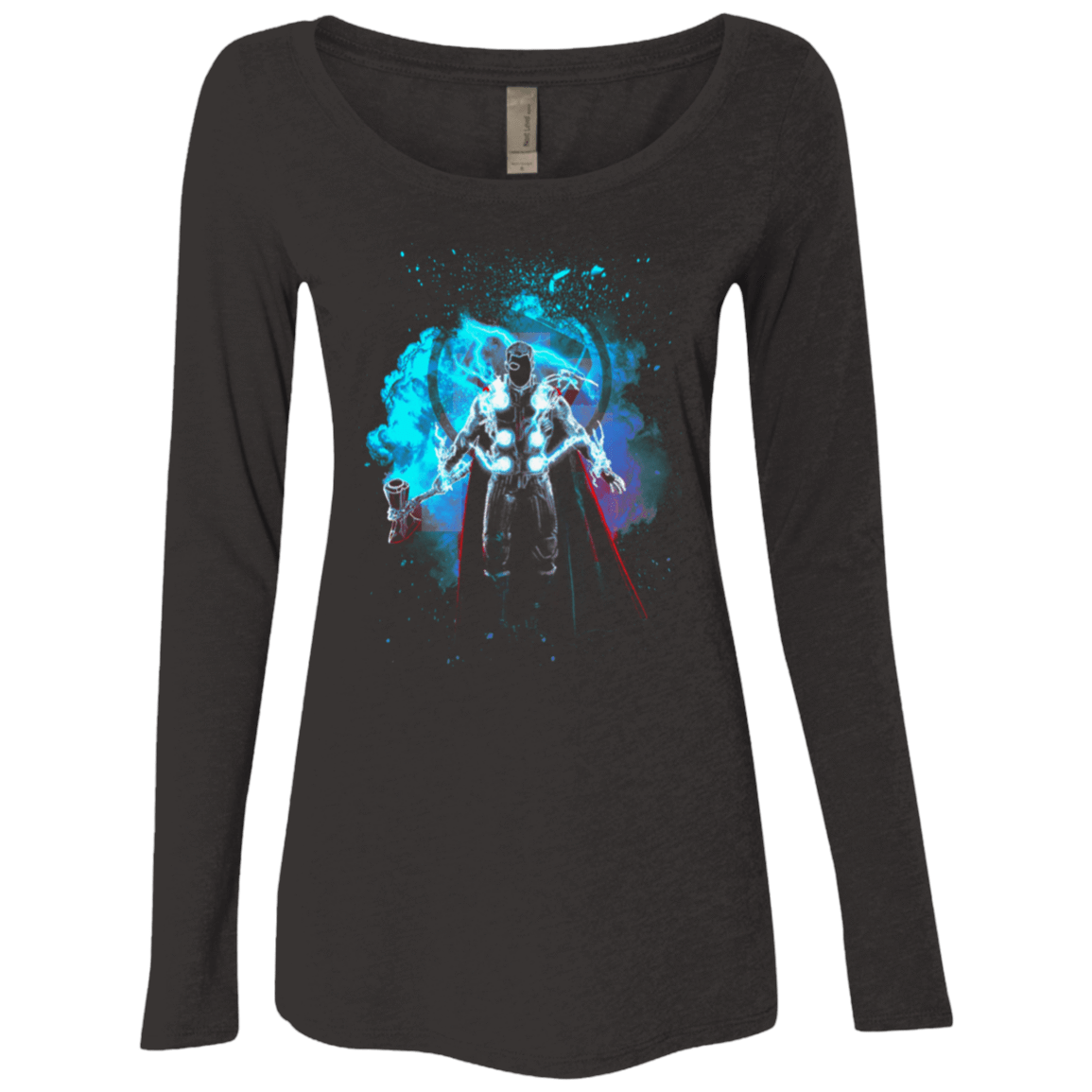 T-Shirts Vintage Black / S Soul of Asgard Women's Triblend Long Sleeve Shirt