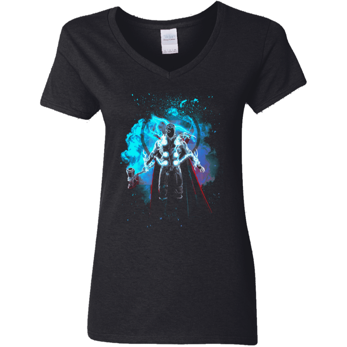 T-Shirts Black / S Soul of Asgard Women's V-Neck T-Shirt