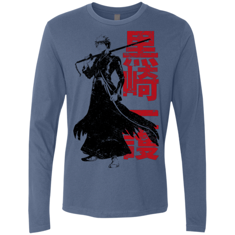 T-Shirts Indigo / Small Soul Reaper Men's Premium Long Sleeve
