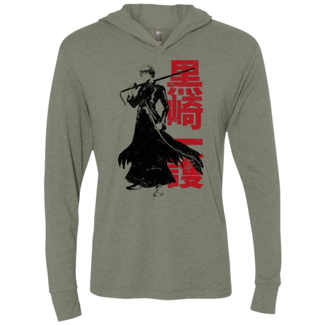 T-Shirts Soul Reaper Triblend Long Sleeve Hoodie Tee